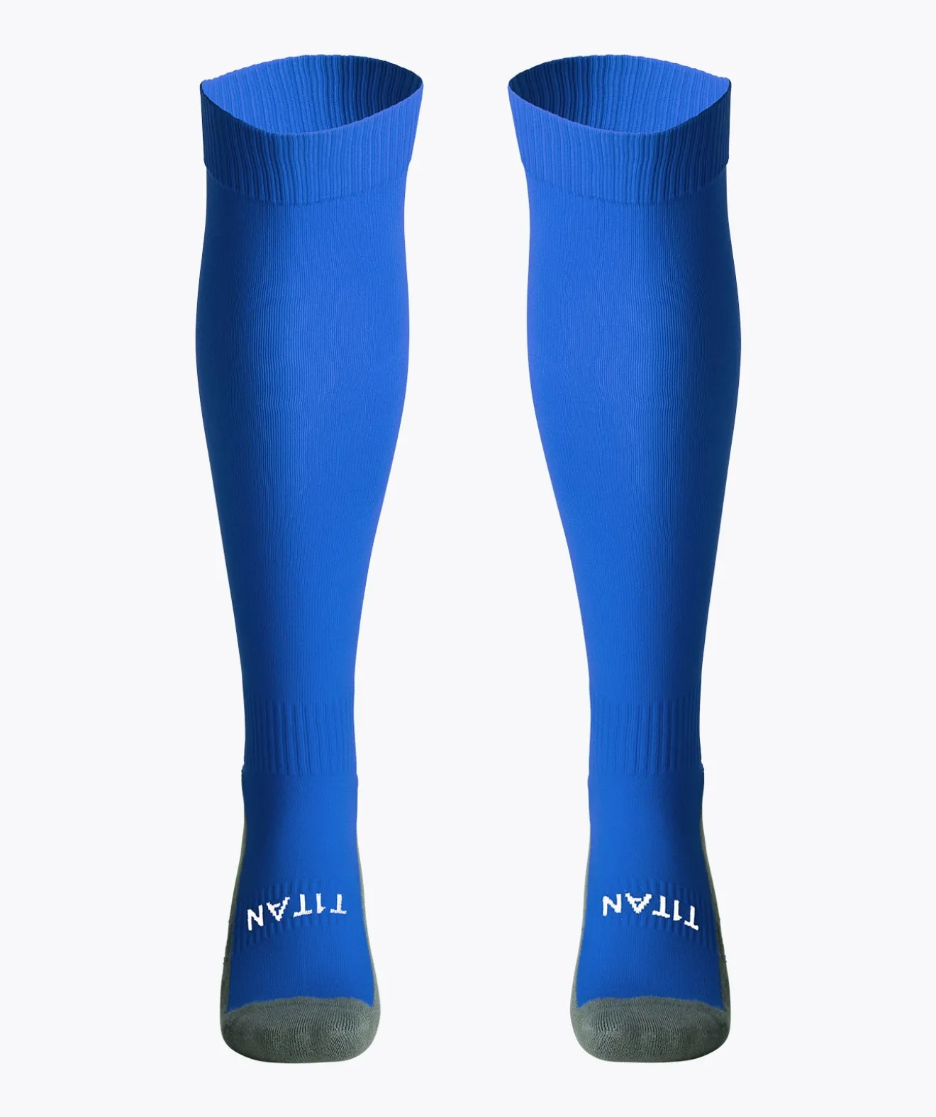 T1TAN Chaussettes de football Bleu- Chaussettes