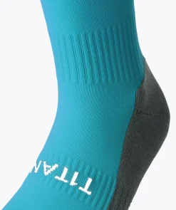 T1TAN Chaussettes de football Bleu clair- Chaussettes