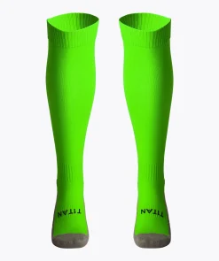 T1TAN Chaussettes de football Vert clair- Chaussettes
