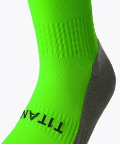 T1TAN Chaussettes de football Vert clair- Chaussettes