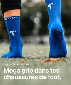 T1TAN Grip Socks - Bleu- Chaussettes
