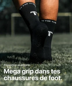 T1TAN Grip Socks - Noir- Chaussettes