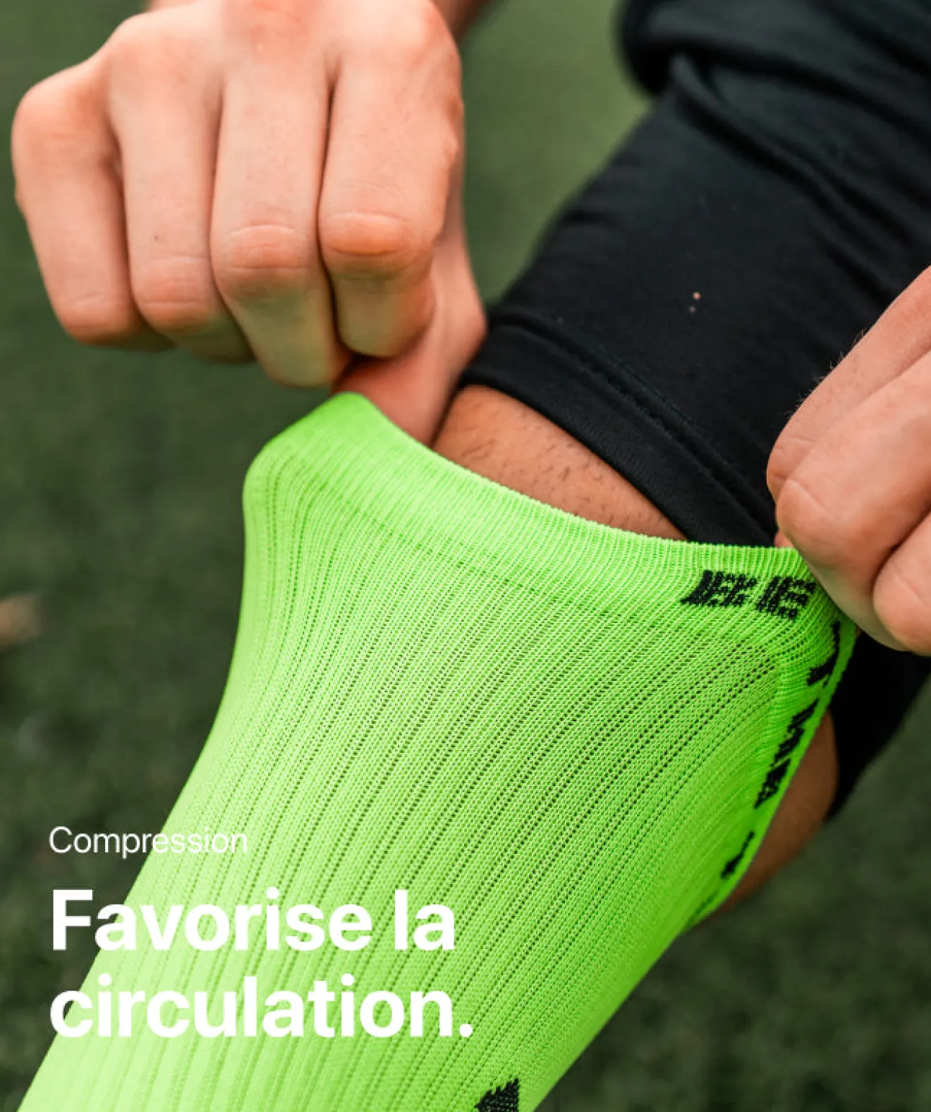 T1TAN Grip Socks - Vert clair- Chaussettes