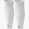 T1TAN Jambières de Foot Blanc- Chaussettes