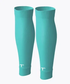 T1TAN Jambières de Foot Bleu clair- Chaussettes