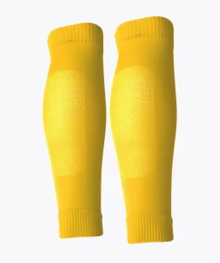 T1TAN Jambières de Foot Jaune- Chaussettes