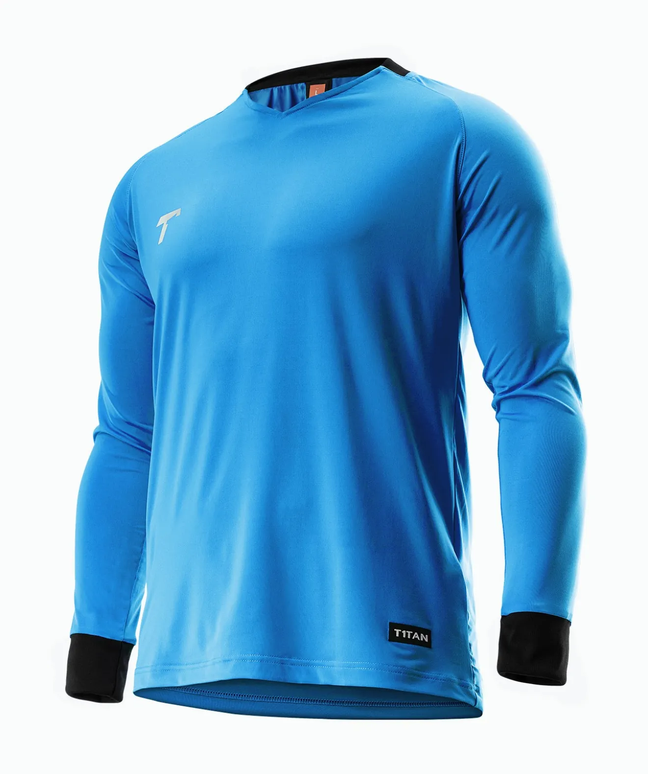 T1TAN Maillot Gardien coloris bleu- Shirts & Goalkeeper Pants