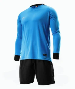 T1TAN Maillot Gardien coloris bleu- Shirts & Goalkeeper Pants