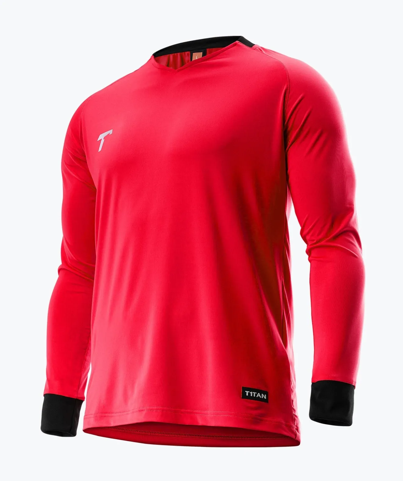 T1TAN Maillot Gardien coloris rouge- Shirts & Goalkeeper Pants