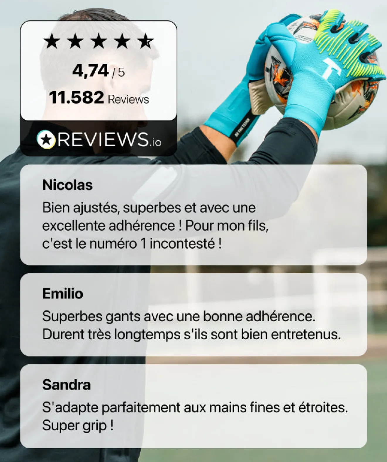 T1TAN Rebel 2.0 Sky Blue (FP)- Rebel Collection | Avec Protection Des Doigts