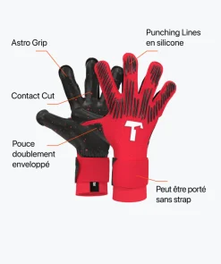 T1TAN Rebel 2.0 Solar Red- Rebel Collection | Gants De Gardien Pour Enfants