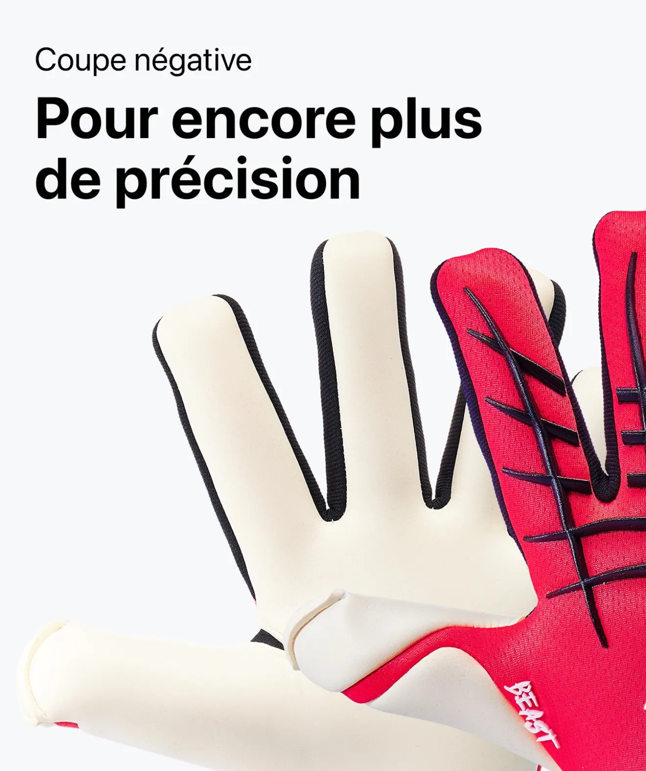 T1TAN Red Beast 3.0- Beast Collection | Gants De Gardien Pour Enfants