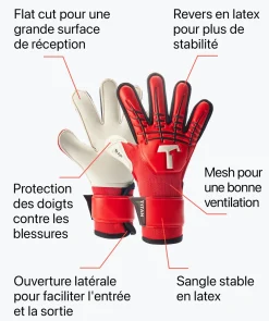 T1TAN Red Beast Junior 3.0 (FP)-Enfant Gants De Gardien Pour Enfants | Beast Collection