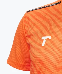 T1TAN Warm-up Shirt orange- Training Wear