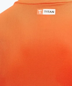 T1TAN Warm-up Shirt orange- Training Wear