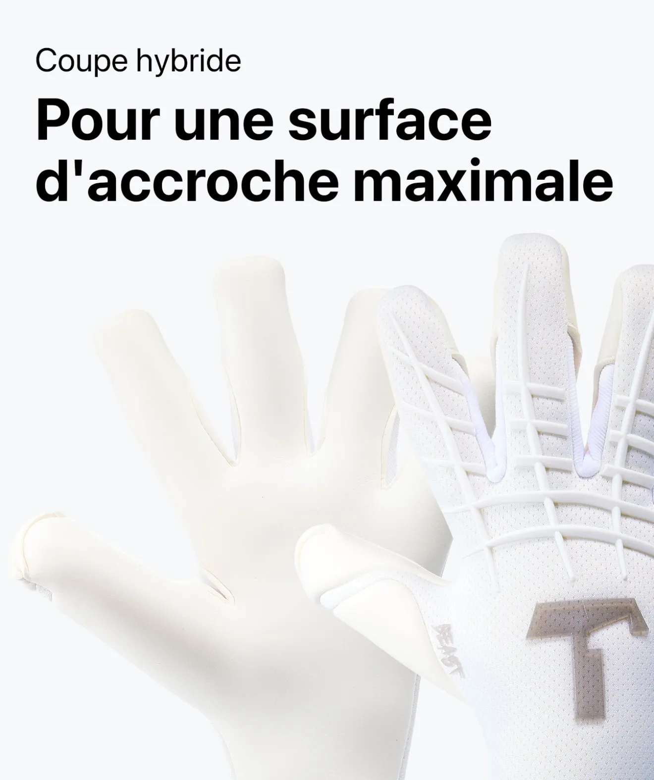 T1TAN White Beast 3.0- Beast Collection | Gants De Gardien Pour Enfants