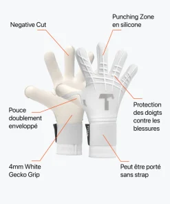 T1TAN White Beast 3.0 (FP)- Beast Collection | Avec Protection Des Doigts